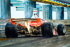 Ferrari 312T, Monaco, Niki Lauda 1975 by Jim Bisignano