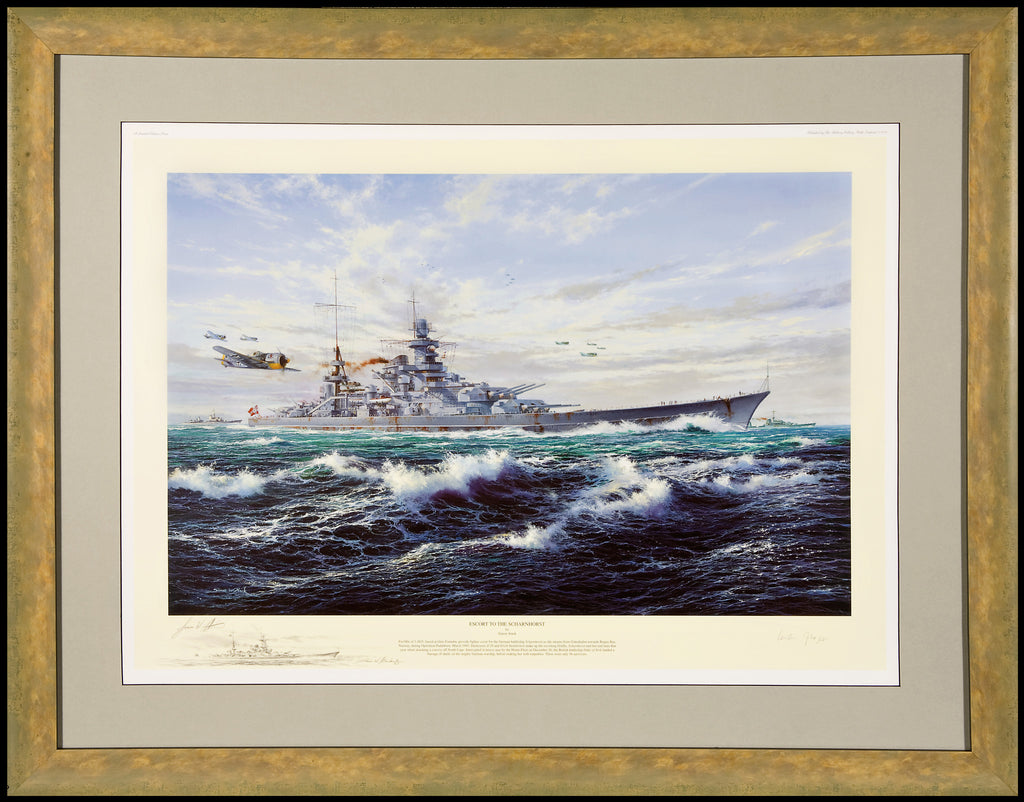 "Escort To The Scharnhorst", by Simon Atack 2002