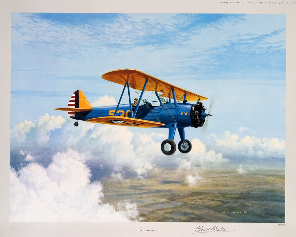 "Stearman PT17", by Gerald Coulson, 1984