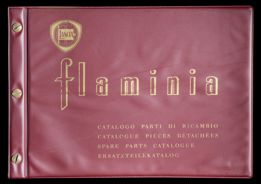 Lancia Flaminia Parts And Workshop Manual Rare!