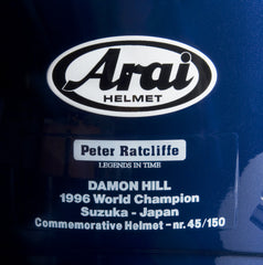 Damon Hill Championship Helmet