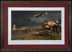 Framed and matted Company of Heroes, by Robert Taylor 2001